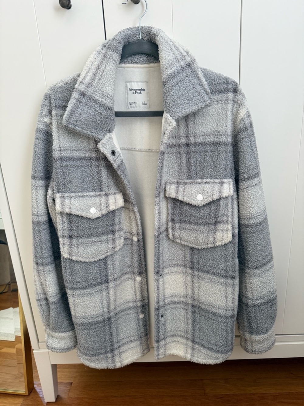 Abercrombie & Fitch Sherpa Shacket